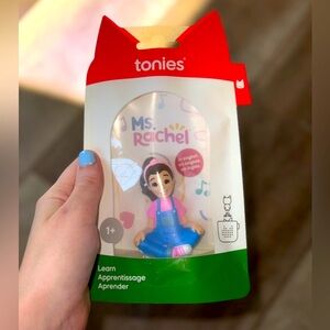 🎶 Ms Rachel Songs for Littles tonies Kids Music Toy Audio Figurine 🆕 Sold Out 🩷💙